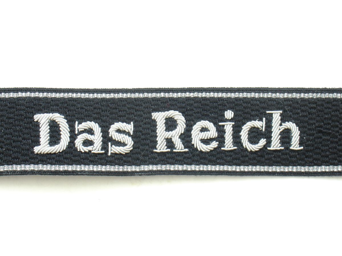 WW2 German Waffen-SS Das Reich Cuff Titles