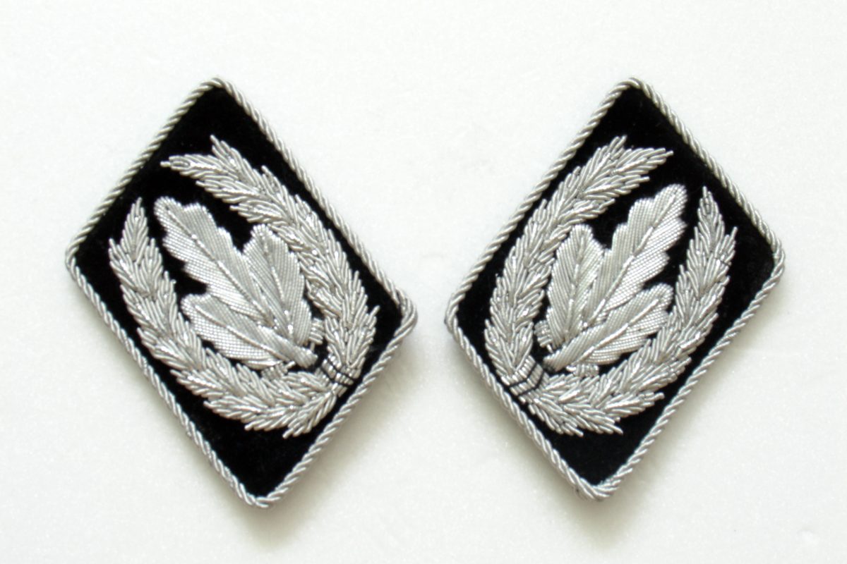 WW2 German Waffen-SS Riechsführer-SS (Field Marshal) Collar Tabs