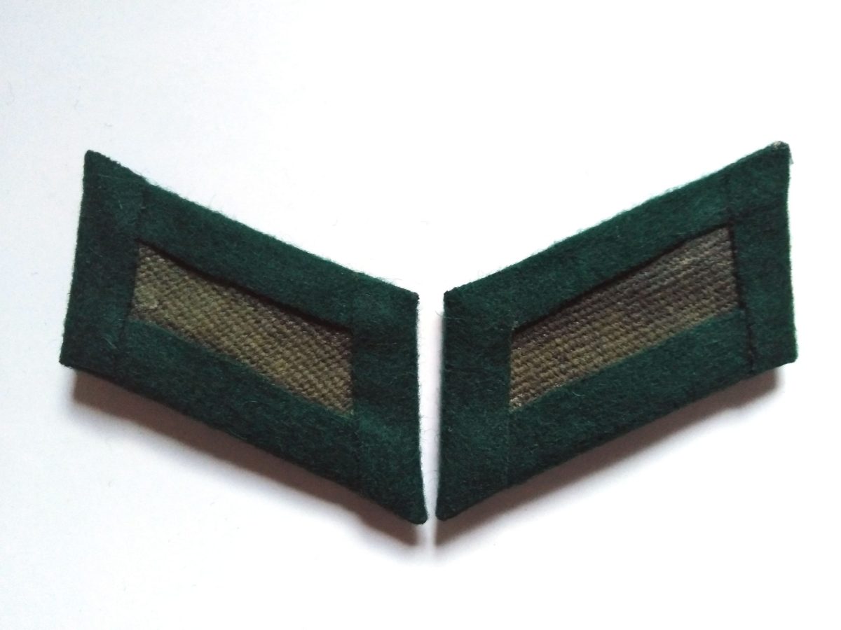 WW2 German Heer Infantry Officer Collar Tabs